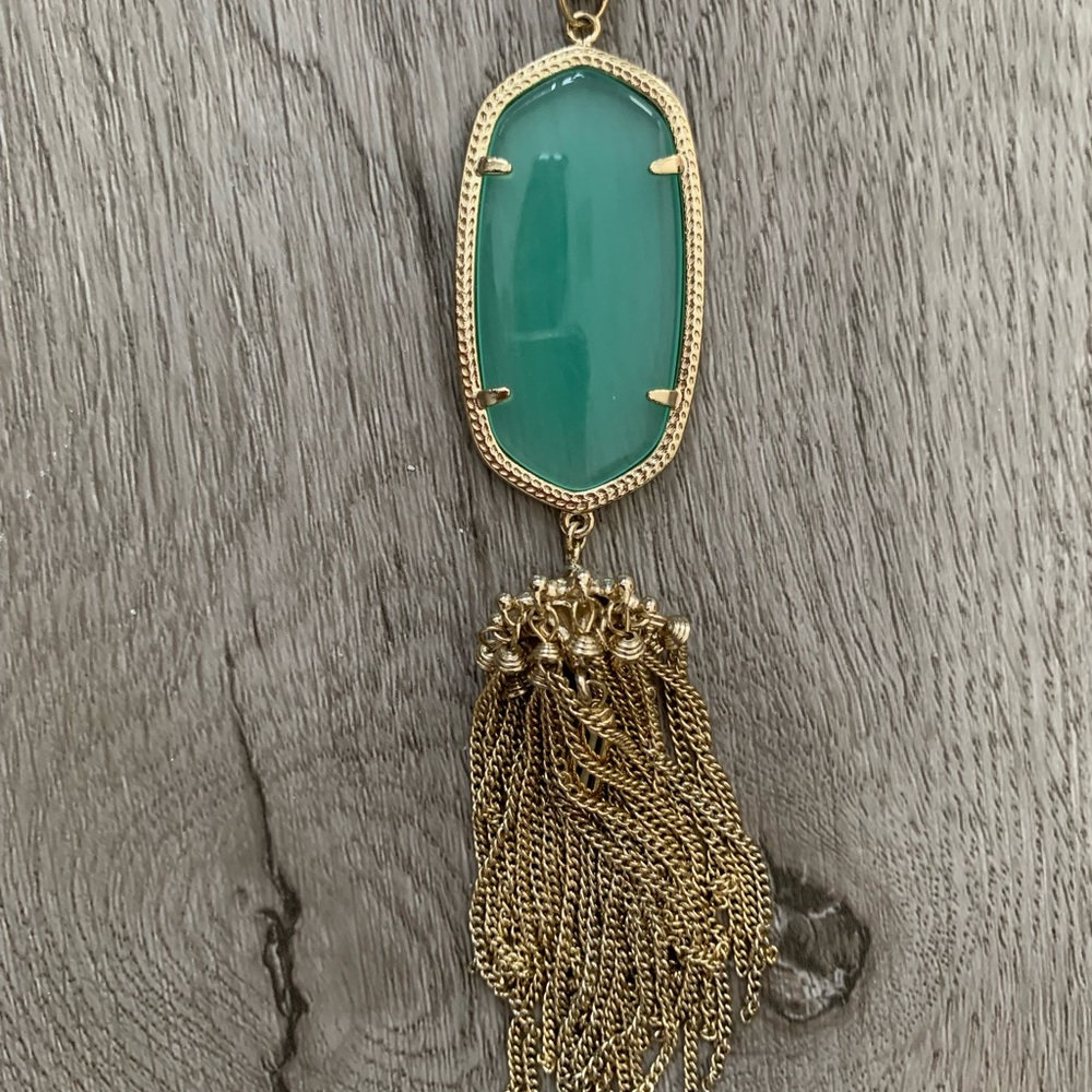 Kendra Scott Rayne Necklace in Teal
